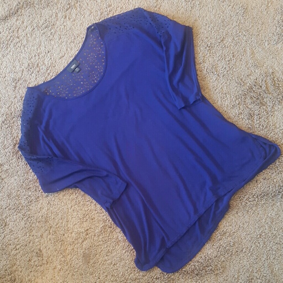 *MUST GO TODAY* Cobalt Blue 3/4 Sleeve Blouse