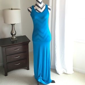Blue Maxi Dress size S