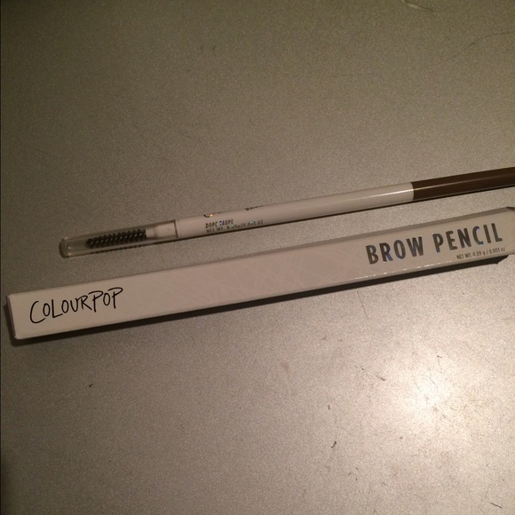 Colourpop Other - Colourpop Dope Taupe Brow Pencil swatched