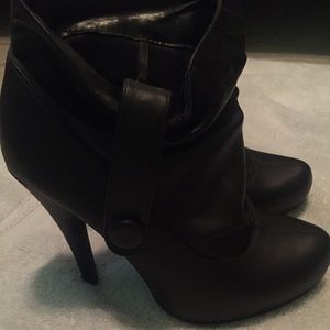 Black booties