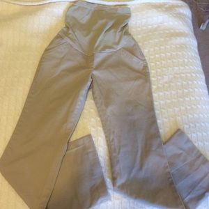 Motherhood full-panel PXS Khaki Work Pants