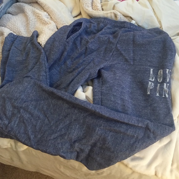 Pink Victoria's Secret sweatpants