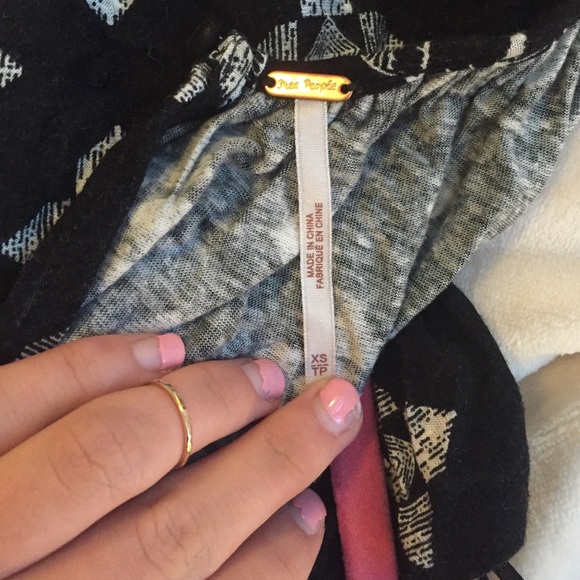 Free people long sleeved crop top - Picture 3 of 3