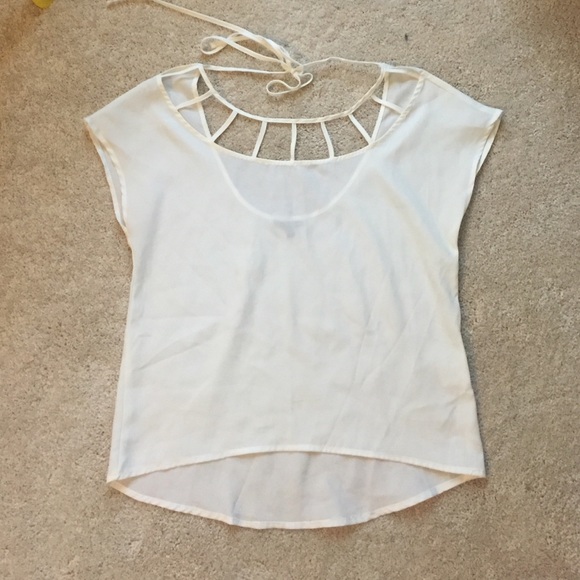White Charlotte Russe Top