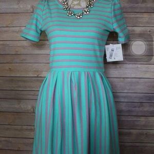 LuLaRoe Amelia Dress Unicorn