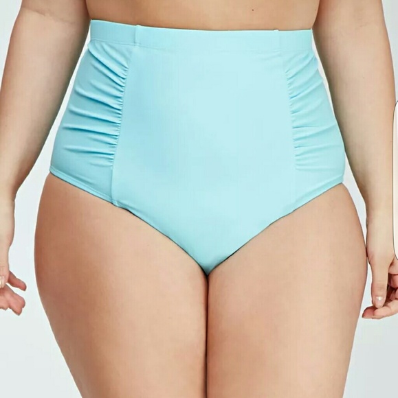 Beautiful blue NWT forever 21 swim bottom 1?