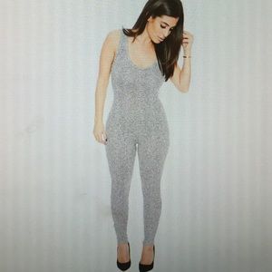 Naked wardrobe grey jumpsuit!