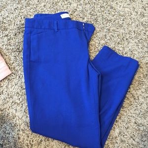Gap slim cropped pants