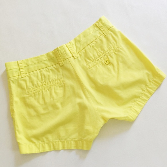 ▪️ SALE ▪️ J. Crew Yellow Chino Shorts - Picture 3 of 4