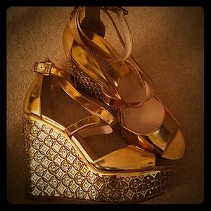 Michael Kors wedge heels Gabriella