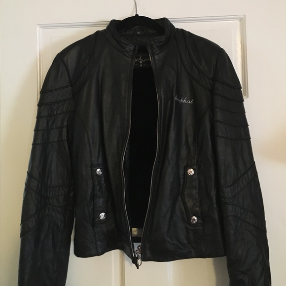 Leather jacket