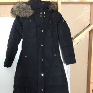 Black Michael Kors winter jacket