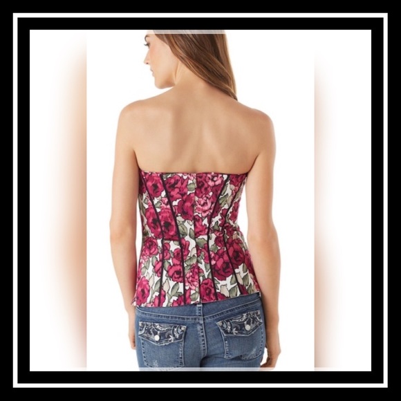 WHITE HOUSE BLACK MARKET EDGY MEADOW BUSTIER ๐บ - Picture 2 of 4