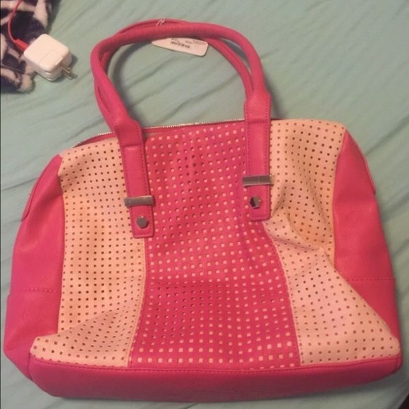 Charming Charlie pink purse