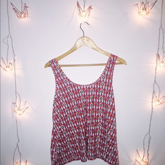 Printed tank top - Picture 2 of 3