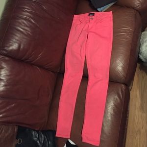 Pink jeggings