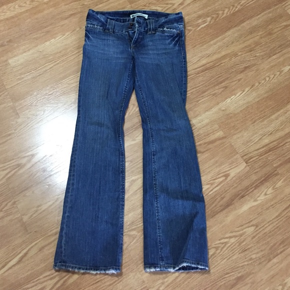 Never worn gap boot cut jeans.