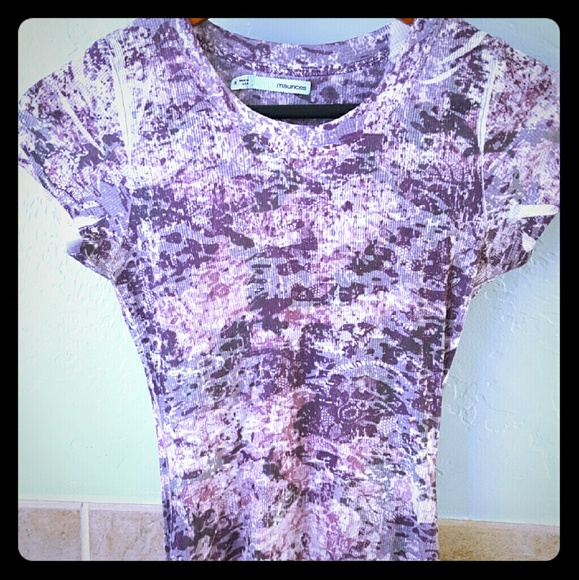 Purple tee
