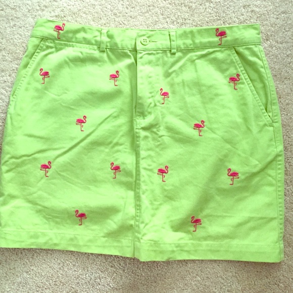 Ralph Lauren flamingo skirt