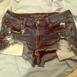 American Eagle shortie shorts size 10