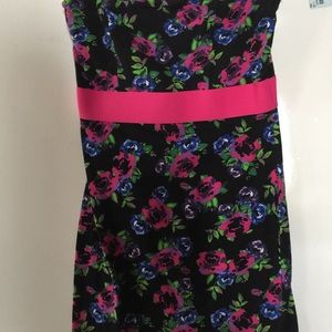 Flowers mini dress