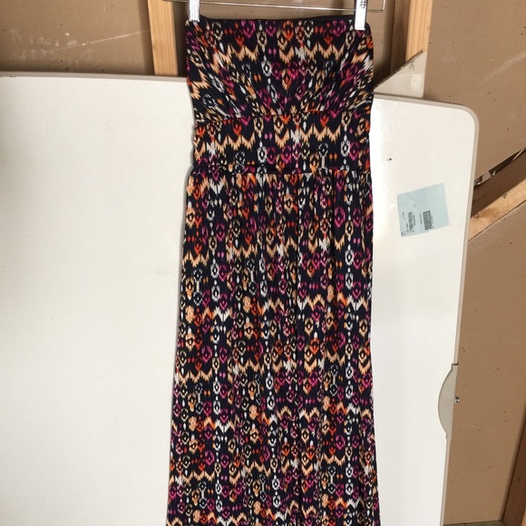 Long colorful dress