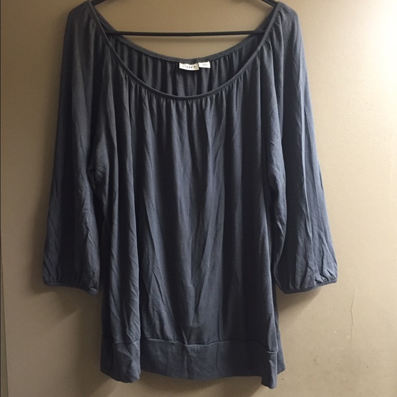 Gray shirt