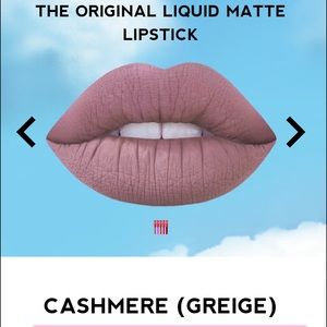 LimeCrime Velvetine in Cashmere!