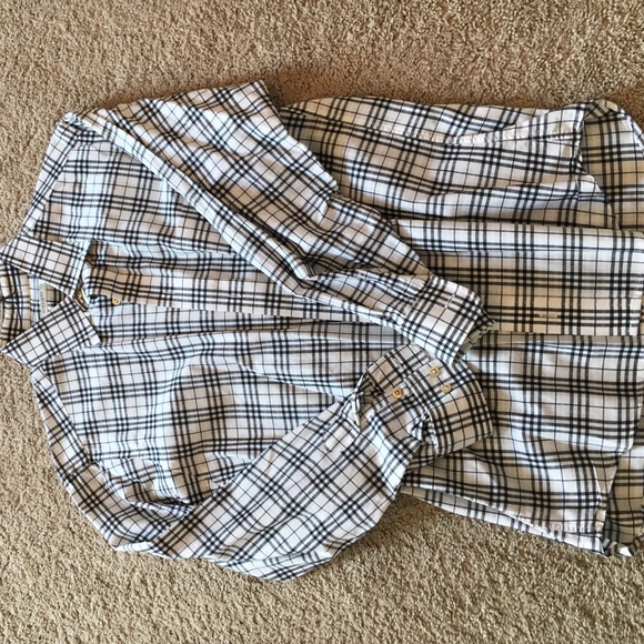Men's like-new Burberry button down