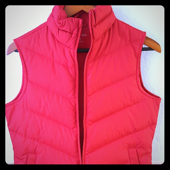 Vibrant red vest
