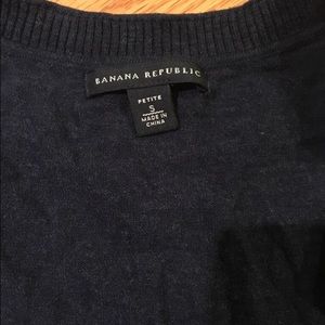 Banana Republic Navy Sweater - size small