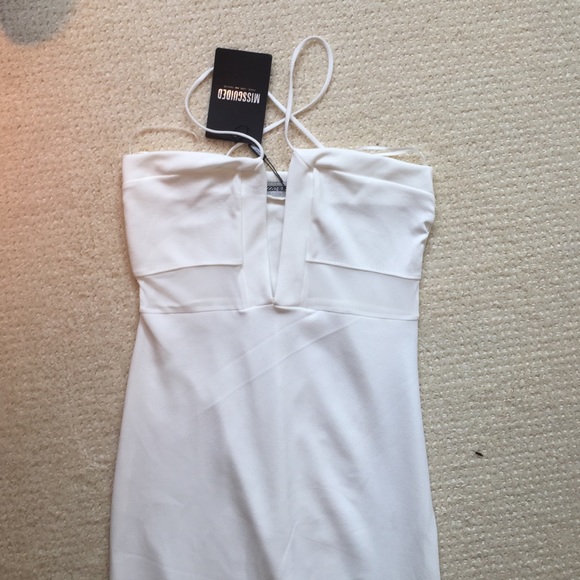 Missguided Strap Mesh Maxi Dress