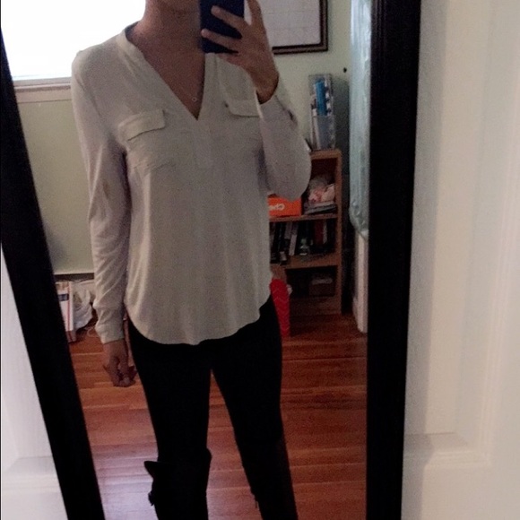 Gray Blouse