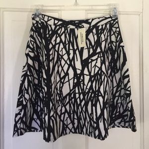 textured A-line F21 skirt