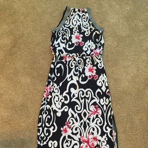 Maxi halter dress