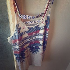 Buckle Day trip tribal tank top