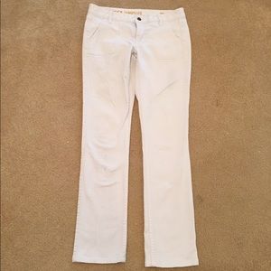 J. Crew White Jeans size 28 straight leg