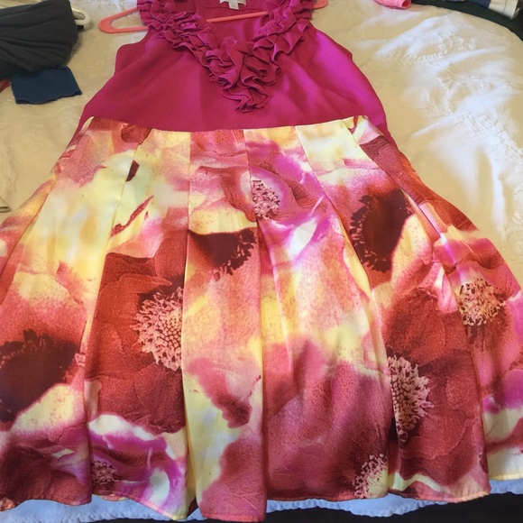 Top with matching skirt