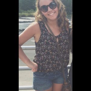 floral tank top
