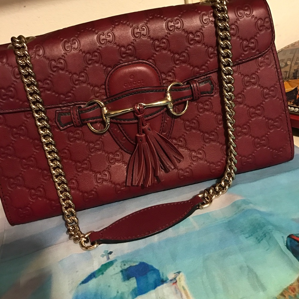 PRICE FIRM Guaranteed authentic Emily shoulder bag