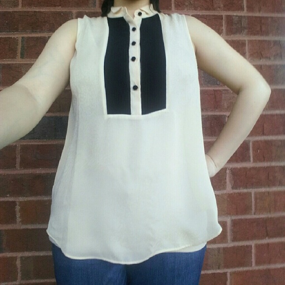 Rachel Roy sleeveless blouse - Picture 4 of 4