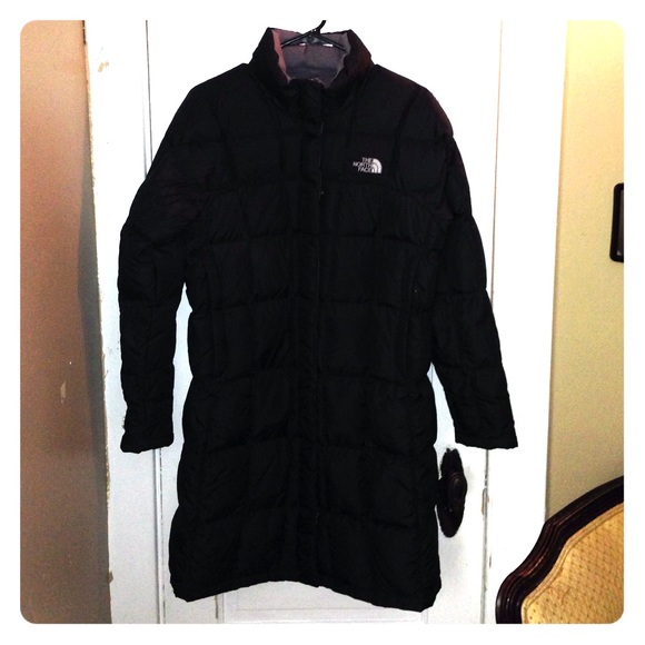 Black North Face Parka