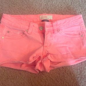 Denim colored shorts