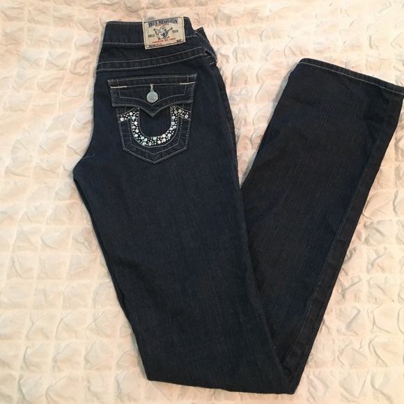 SOLD ✌🏻️ EUC True Religions Billy jeans