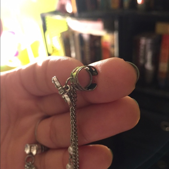 dangle ear cuff and stud - Picture 3 of 3