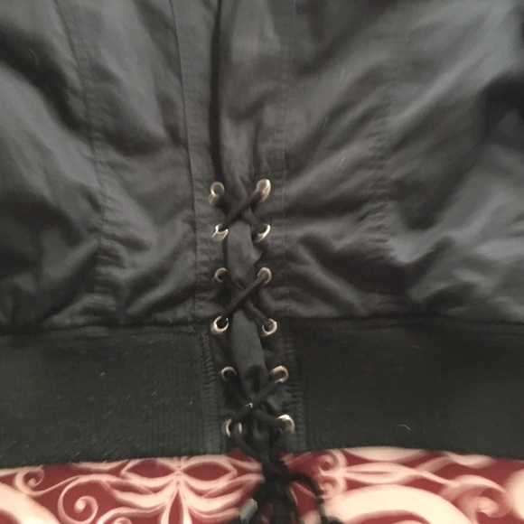 Guess Fur hooded button up jacket - Picture 4 of 4