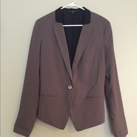 Taupe work blazer
