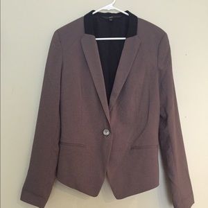 Taupe work blazer
