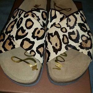 Sam Edelman Adora real fur sandals