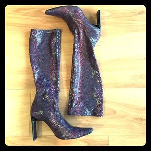 Casadei Snakeskin boots